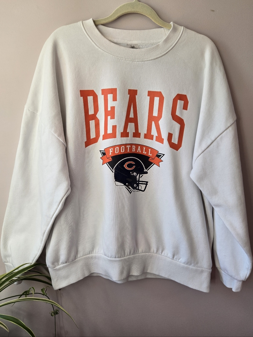 🏈 Chicago Bears Gameday Couture Oversized Sweatshirt